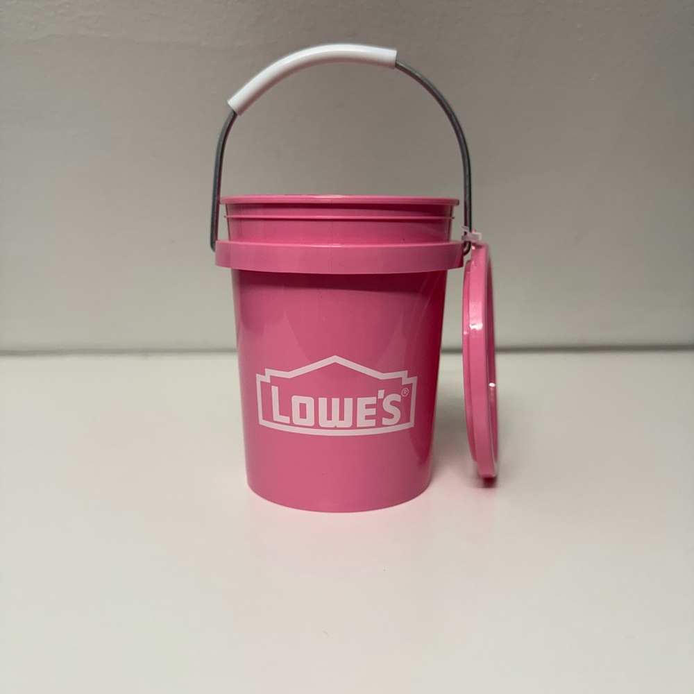 Lowe's Pink Mini Bucket